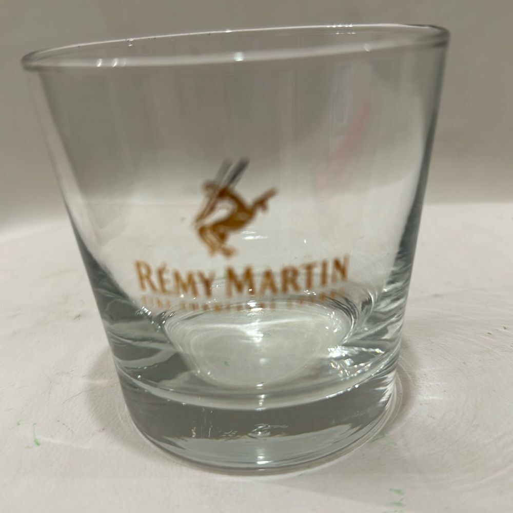 Rémy Martin Brandy Rock Glass 3 1/4 In Tall 3 1/4 In Round Fine Champagne Cognac